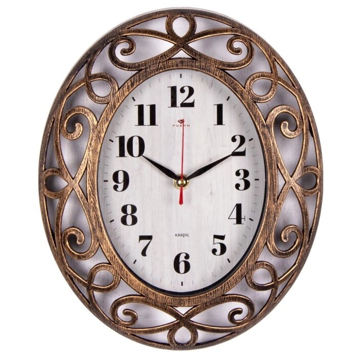 Часы настенные, интерьерные "Витки", 31 х 26 см, бесшумные от компании Интернет - магазин Flap - фото 1