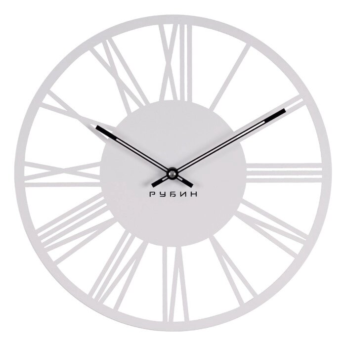 Часы настенные: Лофт, "Рим", бесшумные, d-35 см от компании Интернет - магазин Flap - фото 1