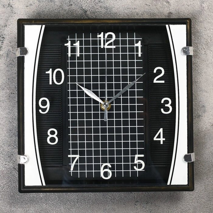 Часы настенные "Матао", 23 х 23 см, дискретный ход от компании Интернет - магазин Flap - фото 1
