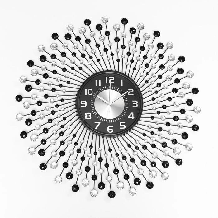 Часы настенные, серия: Ажур, "Аласса", плавный ход, d-68 см, циферблат 22 см от компании Интернет - магазин Flap - фото 1