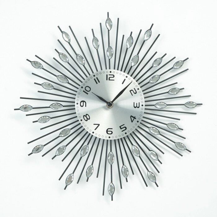 Часы настенные, серия: Ажур, "Лучики", d-33 см от компании Интернет - магазин Flap - фото 1