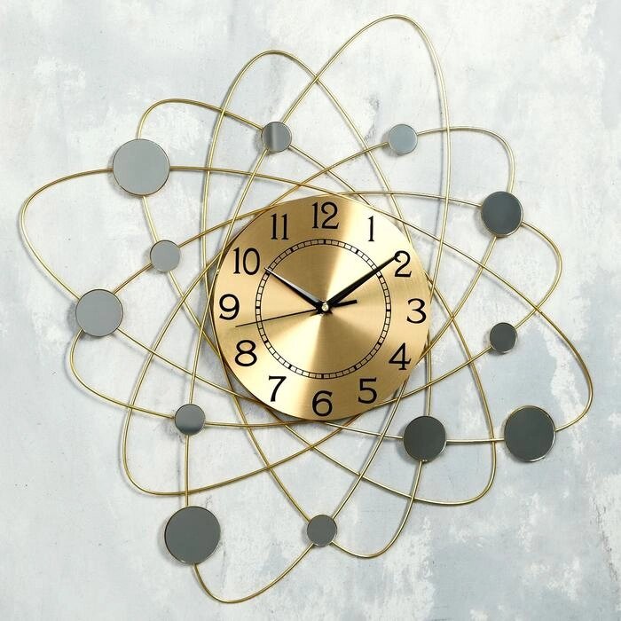 Часы настенные, серия: Ажур, "Носталия", d-60 см, циферблат 22 см от компании Интернет - магазин Flap - фото 1