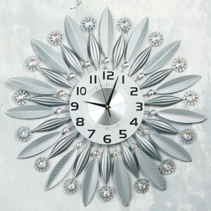 Часы настенные, серия: Ажур, "Новелла", d-60 см, циферблат 22 см