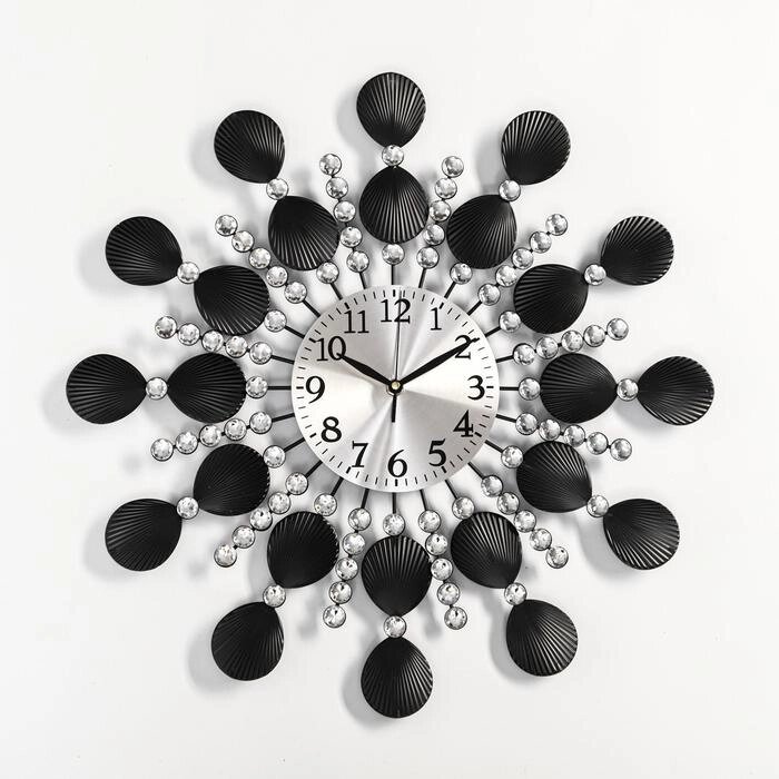 Часы настенные, серия: Ажур, "Рассвет", плавный ход, 48 х 48 см, d-15 см от компании Интернет - магазин Flap - фото 1