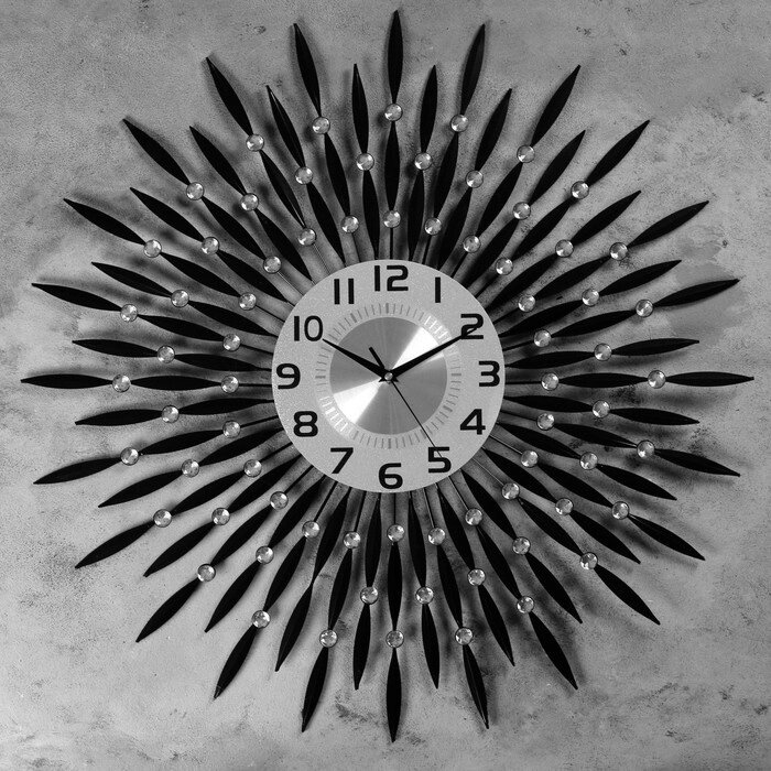 Часы настенные, серия: Ажур, "Ревуца", плавный ход, 70 х 70 см, d-22 см от компании Интернет - магазин Flap - фото 1