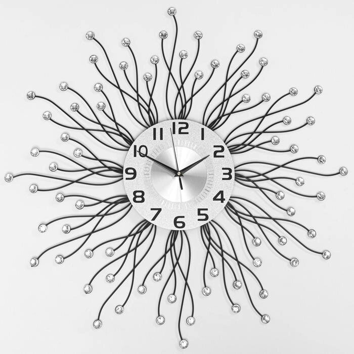 Часы настенные, серия: Ажур, "Родгау", плавный ход, d-68 см, циферблат 22 см от компании Интернет - магазин Flap - фото 1