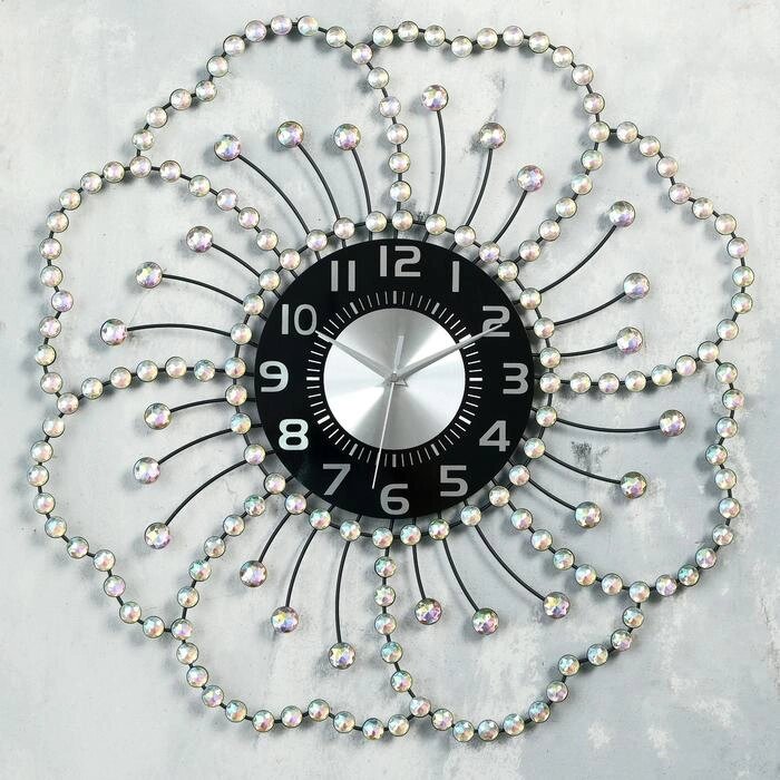 Часы настенные, серия: Ажур, "Терапи", d-60 см, циферблат-22 см от компании Интернет - магазин Flap - фото 1
