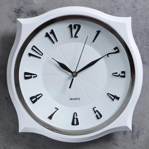 Часы настенные, серия: Интерьер, "Фоссе", плавный ход, 31 х 31 см