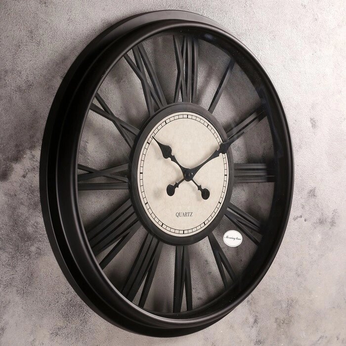 Часы настенные, серия: Интерьер, "Гелия", d-51 см от компании Интернет - магазин Flap - фото 1
