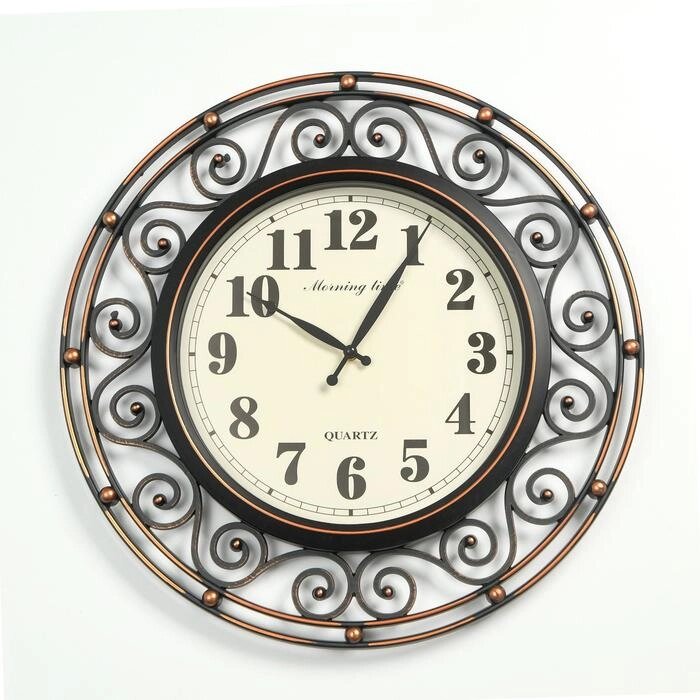 Часы настенные, серия: Интерьер, "Канна", d-49 см, от компании Интернет - магазин Flap - фото 1