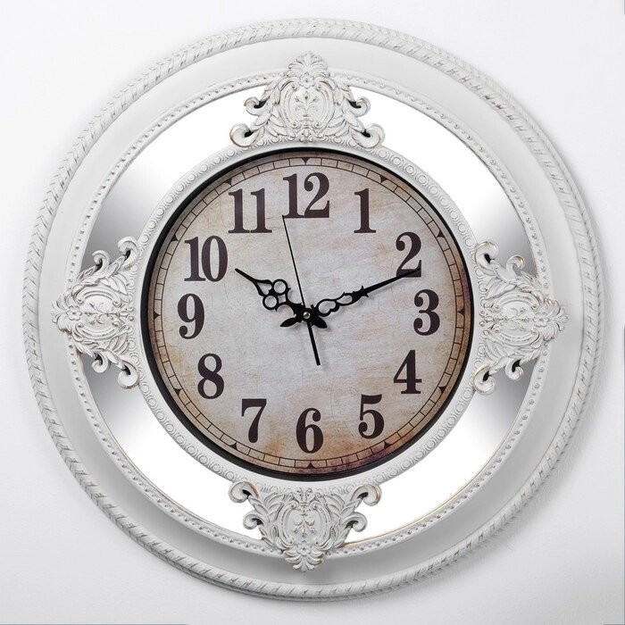 Часы настенные, серия: Интерьер, "Картуш", d=63 см от компании Интернет - магазин Flap - фото 1