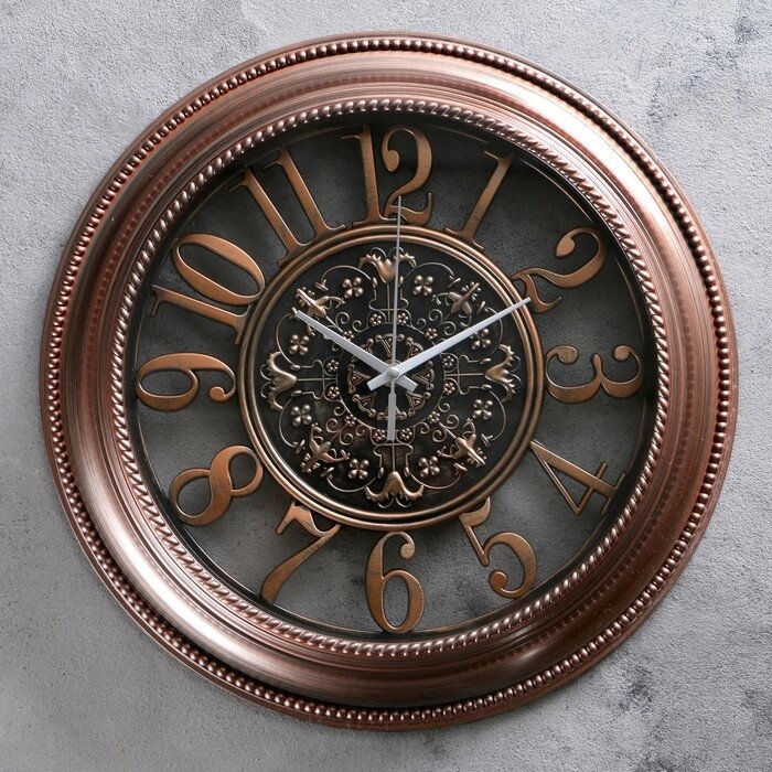 Часы настенные, серия: Интерьер, "Сантана", d-36 см от компании Интернет - магазин Flap - фото 1