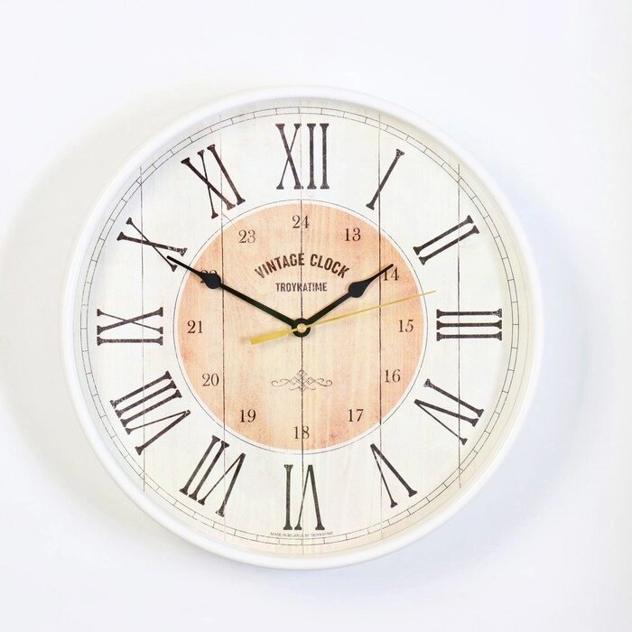 Часы настенные, серия: Классика, d-30.5 см, плавный ход от компании Интернет - магазин Flap - фото 1