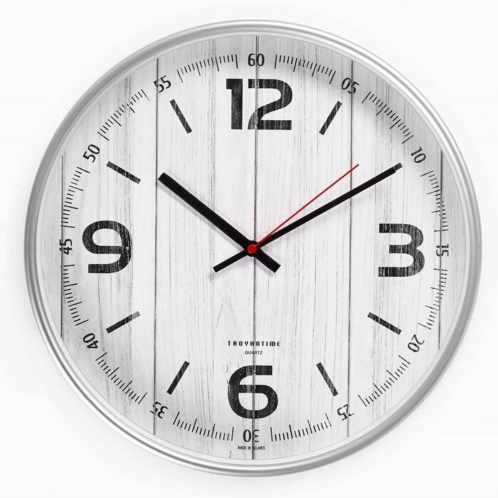Часы настенные, серия: Классика, плавный ход, d-30.5 см от компании Интернет - магазин Flap - фото 1