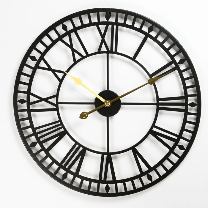 Часы настенные, серия: Лофт, d-60 см от компании Интернет - магазин Flap - фото 1
