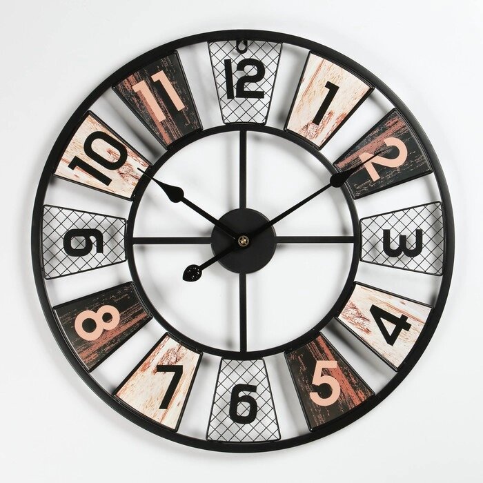 Часы настенные, серия: Лофт, d-60 см от компании Интернет - магазин Flap - фото 1