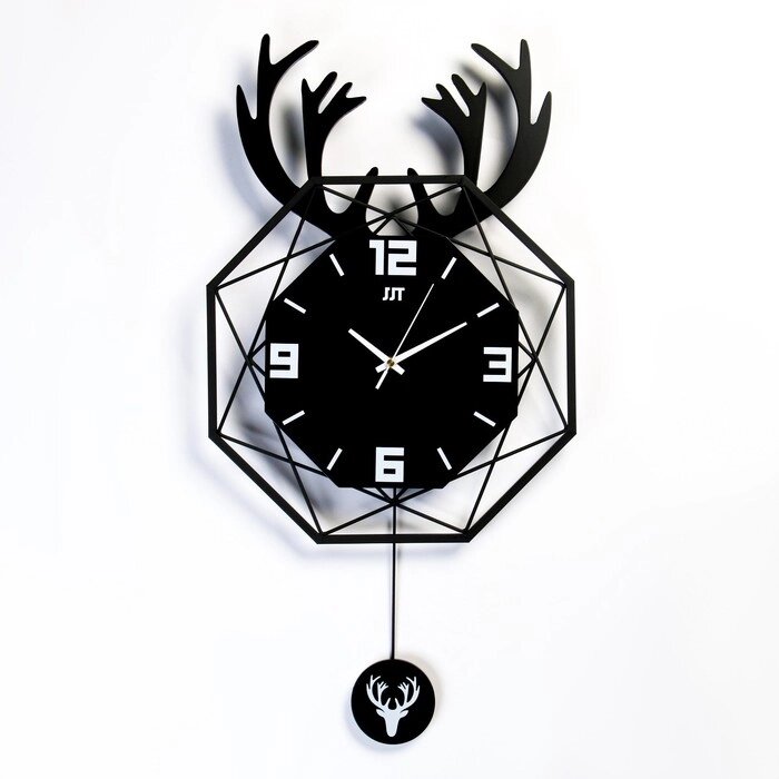 Часы настенные, серия: Маятник, "Охотник", плавный ход, 35х66 см от компании Интернет - магазин Flap - фото 1