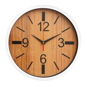 Часы настенные "Текстура", d-30 см, плавный ход