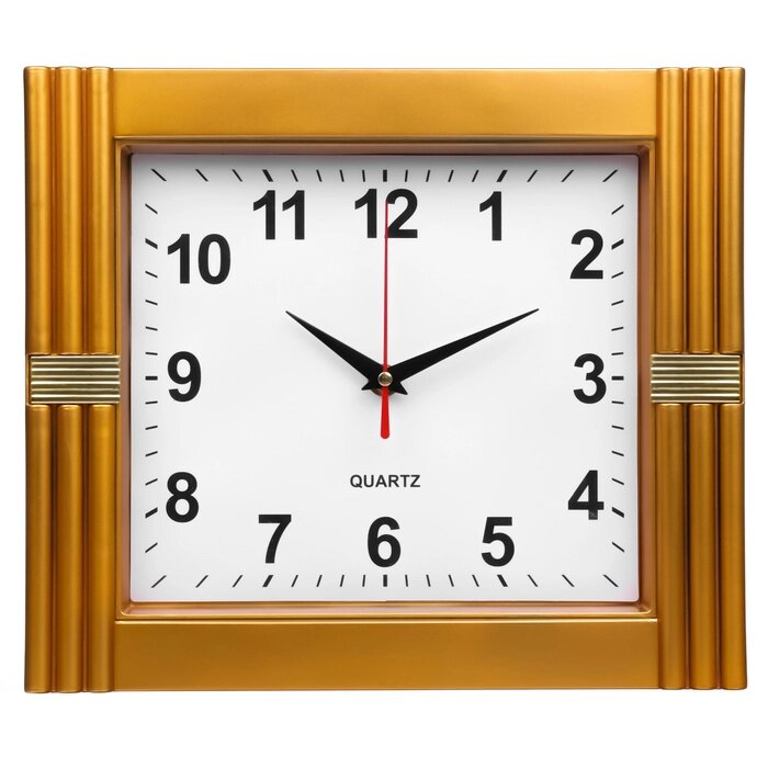 Часы настенные "Время", 29 х 25 см, плавный ход от компании Интернет - магазин Flap - фото 1
