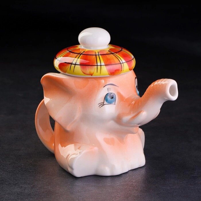Чайник фарфоровый "Слоненок Митя" от компании Интернет - магазин Flap - фото 1