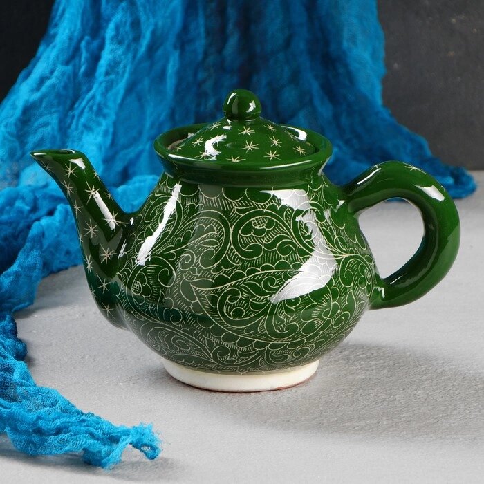 Чайник Риштанская Керамика 700мл от компании Интернет - магазин Flap - фото 1