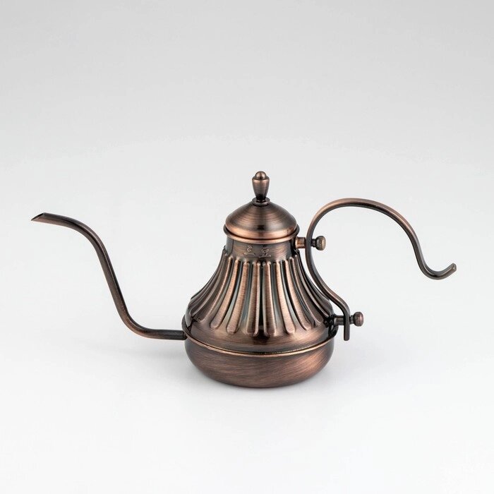 Чайник заварочный из нержавеющей стали «Султан», 420 мл, 304 сталь, цвет бронзовый от компании Интернет - магазин Flap - фото 1