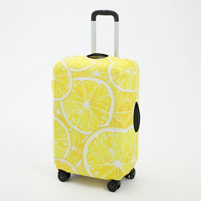 Чехол для чемодана 20", цвет жёлтый от компании Интернет - магазин Flap - фото 1