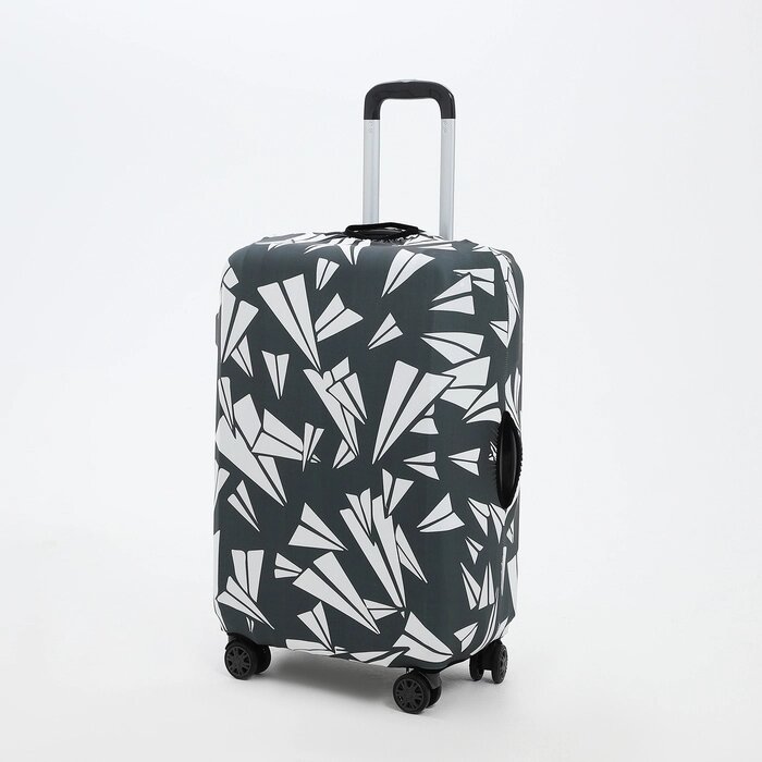 Чехол для чемодана 24", цвет чёрный от компании Интернет - магазин Flap - фото 1