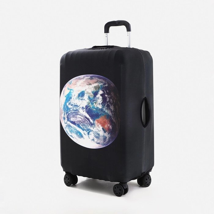 Чехол на чемодан 20", цвет чёрный от компании Интернет - магазин Flap - фото 1
