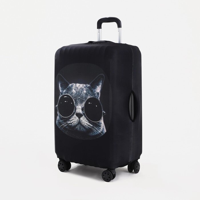 Чехол на чемодан 20", цвет чёрный от компании Интернет - магазин Flap - фото 1