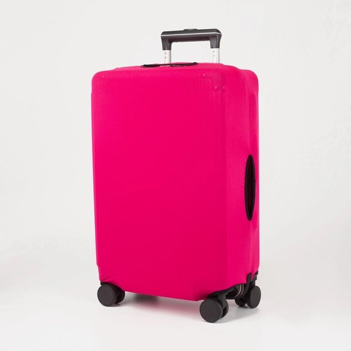 Чехол на чемодан 20", цвет розовый от компании Интернет - магазин Flap - фото 1