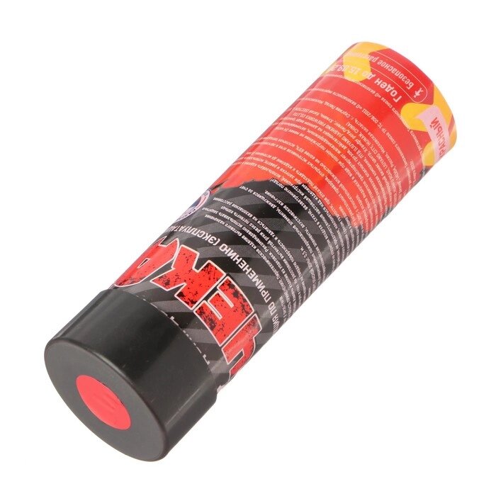 Цветной дым красный двухсторонний, высокая интенсивность, 30 сек, с чекой от компании Интернет - магазин Flap - фото 1