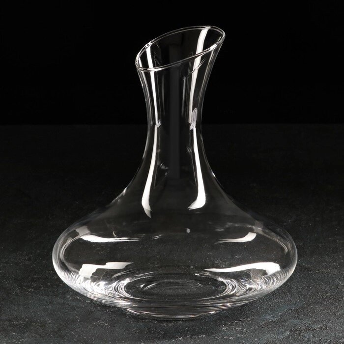 Декантер Bohemia Crystal «Кристалл», стеклянный, 1,2 л от компании Интернет - магазин Flap - фото 1