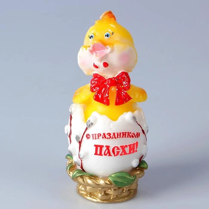 Декоративная свеча «Пасхальный цыпленок» от компании Интернет - магазин Flap - фото 1