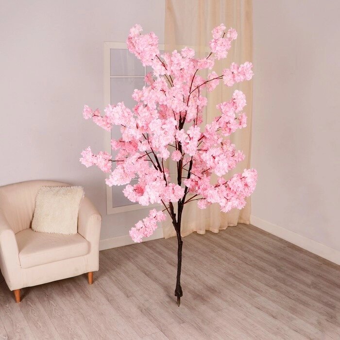 Дерево искусственное "Цветущая сакура" 180 см, микс от компании Интернет - магазин Flap - фото 1