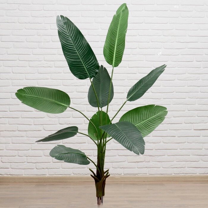 Дерево искусственное "Длинный лист" 150 см (листья 36х22, 44х24, 53х26 см) от компании Интернет - магазин Flap - фото 1