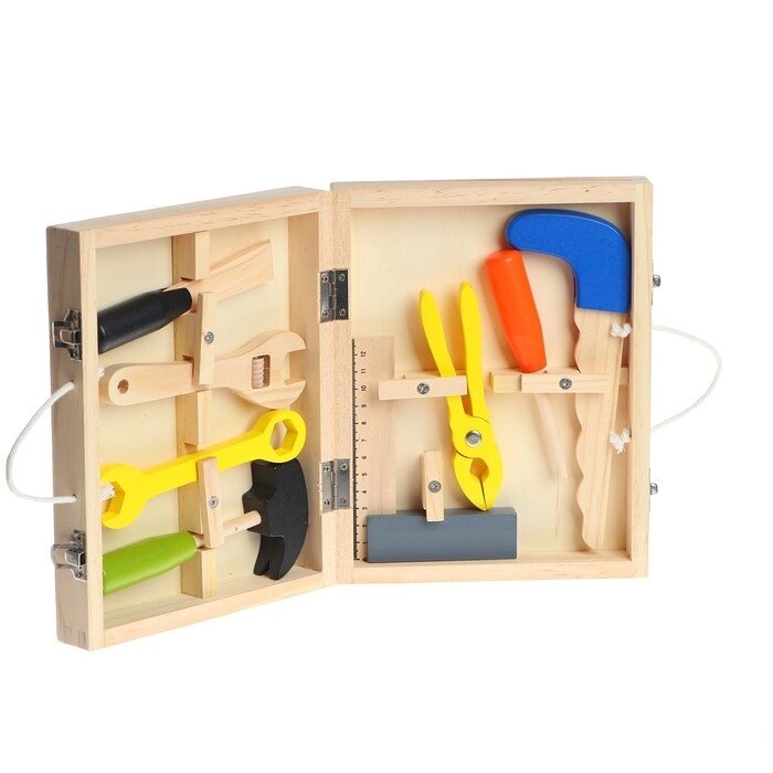 Деревянная игрушка «Набор плотника» от компании Интернет - магазин Flap - фото 1
