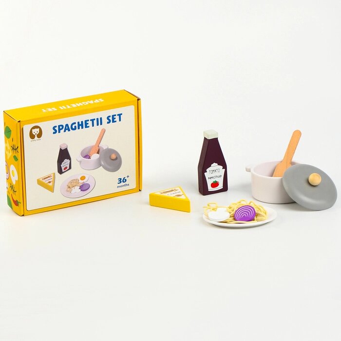 Детский игровой набор «Готовим спагетти» 16  5,5  21,6 см от компании Интернет - магазин Flap - фото 1