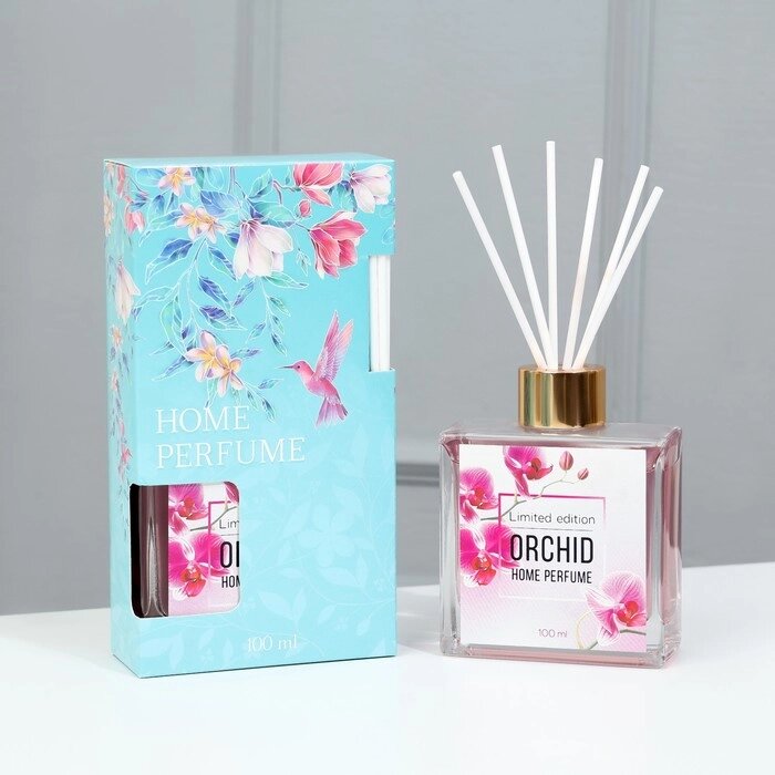 Диффузор ароматический «Home parfume« , аромат орхидея, 100 мл. от компании Интернет - магазин Flap - фото 1