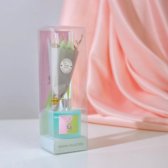Диффузор ароматический с букетом "Flamingo", 50 мл, тропические цветы, "Богатство Аромата" от компании Интернет - магазин Flap - фото 1