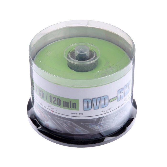 Диск DVD-RW Mirex Brand, 4x, 4.7 Гб, Cake Box, 50 шт от компании Интернет - магазин Flap - фото 1