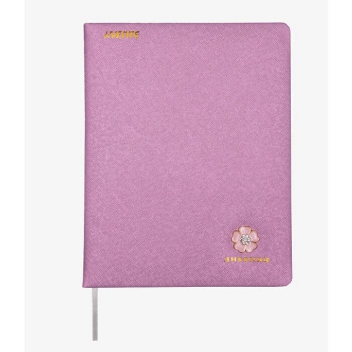 Дневник универсальный для 1-11 класса Cherry Blossom, твёрдая обложка, искусственная кожа, с поролоном, тиснение от компании Интернет - магазин Flap - фото 1