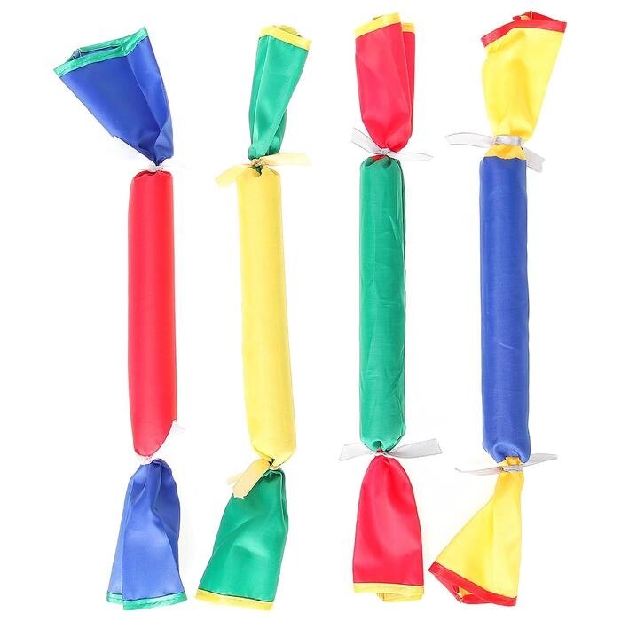 Эстафететные палочки «Конфеты», 4 шт., длина 25 см, цвета МИКС от компании Интернет - магазин Flap - фото 1