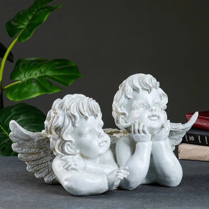 Фигура "Два задумчивых ангела" 44х25см от компании Интернет - магазин Flap - фото 1