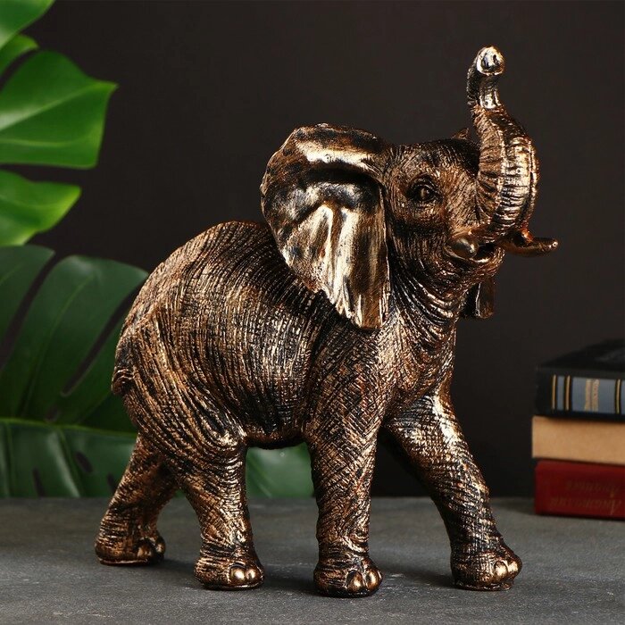 Фигура "Слон" бронза, 19х30х15см от компании Интернет - магазин Flap - фото 1
