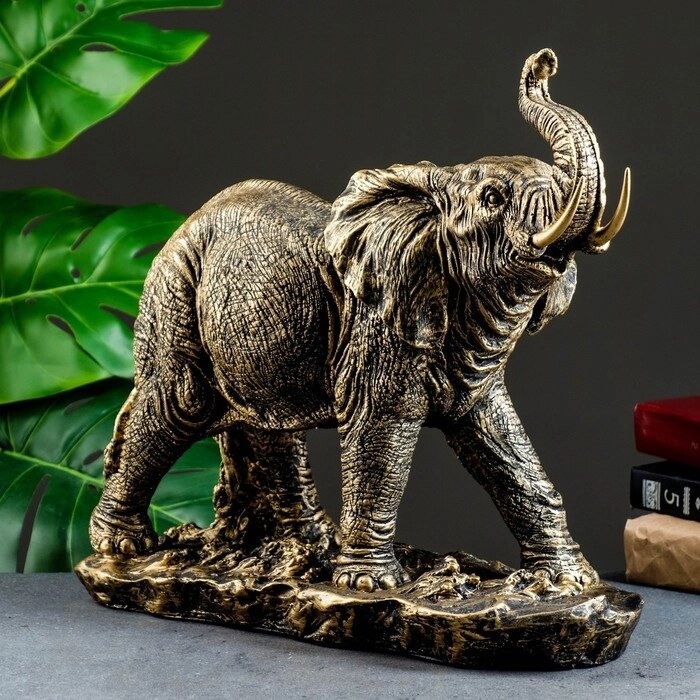 Фигура "Слон" бронза, 43х18х35см от компании Интернет - магазин Flap - фото 1