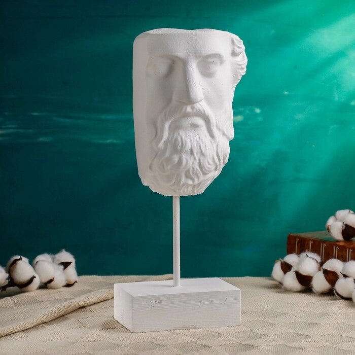 Фигура "Зевс" белая, 34см от компании Интернет - магазин Flap - фото 1