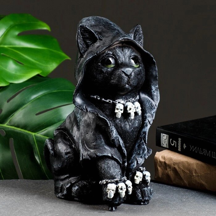 Фигурка "Коти хиппи" черный, 26х13х16см от компании Интернет - магазин Flap - фото 1