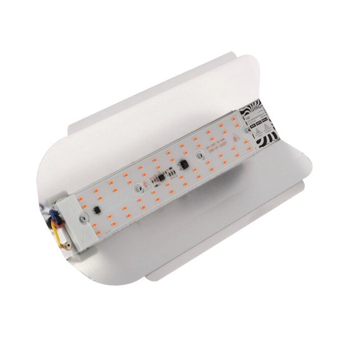 Фитопрожектор светодиодный Luazon СДО09-50, 50 Вт, IP65, 220 В, мультиспектр., бескорпусный от компании Интернет - магазин Flap - фото 1