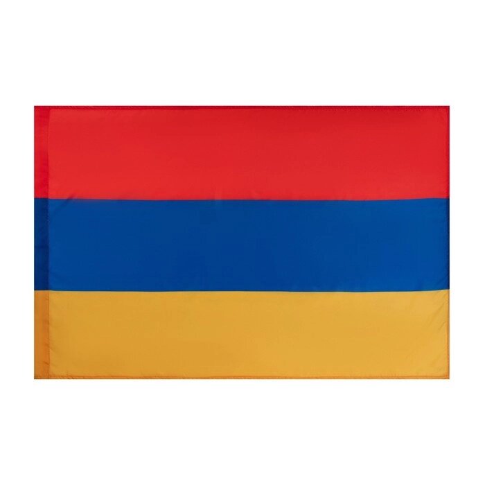 Флаг Армения, 90 х 135 см, полиэфирный шёлк, без древка от компании Интернет - магазин Flap - фото 1